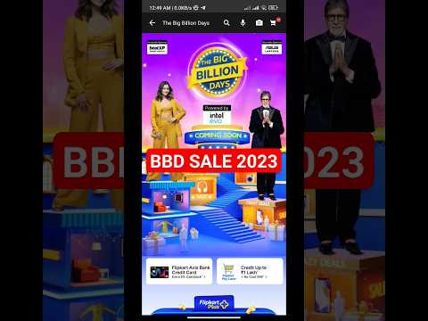 Big Billion Days Sale 2023 Reveal #techadda #shortvideo #Flipkart #amazongreatindianfestival2023