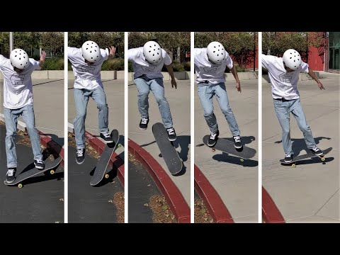 Learning My First Trick Into Manual: Frontside Shuv Manny