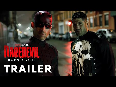 Daredevil: Born Again (2025) - First Trailer | Charilie Cox, Jon Bernthal