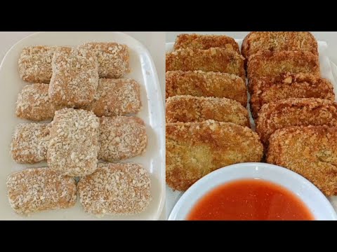 Low budget nuggets pero healthy/ murang ulam/nuggets/sardines recipe