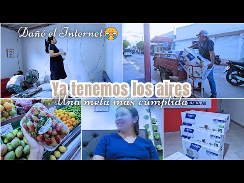 YA TENEMOS LOS AIRES 🏠 UNA META MAS CUMPLIDA ✅️ DAÑE EL INTERNET 🥹 LAS COSAS NO SALIERON LO PLANEADO