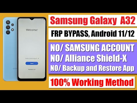 Samsung A32 FRP Bypass Android 11/12 New Method Without Samsung account & Any Apk Install