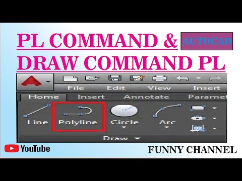 PL COMMAND | AUTOCAD PL COMMAND | PL COMMAND DRAW IN AUTOCAD | AUTOCAD 2023 | EASY COMMAND #autocad