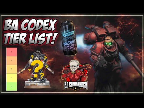 Blood Angels Codex: Tier List (Grab a Beer Edition!)