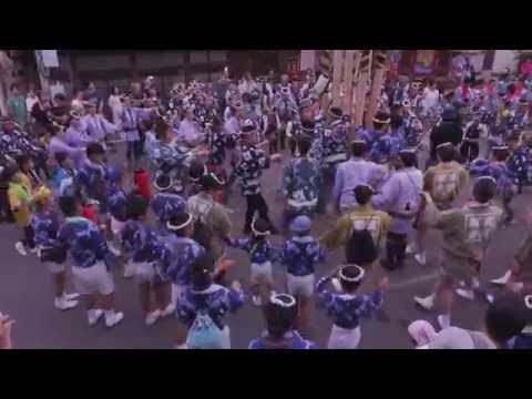 H28 佐原の大祭夏祭り 初日 四町 総踊り 4K