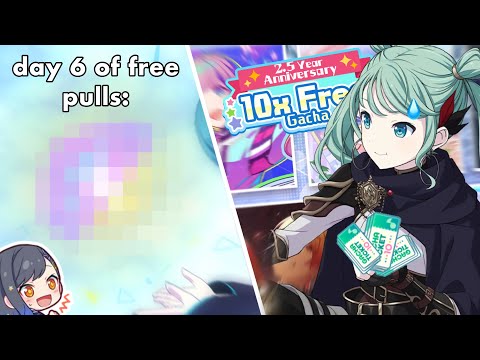 starting the summer off with some free pulls! | Project Sekai 2.5 Year Anniversary Gacha