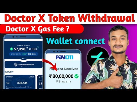 Doctor X Token Withdrawal prosess | Doctor X Gas Fee ❓ | Doctor X wallet connect ✅