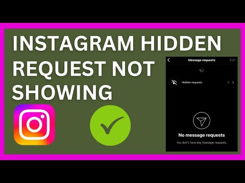 Fix Instagram Hidden Request Not Showing | Instagram Hidden Request (2024)