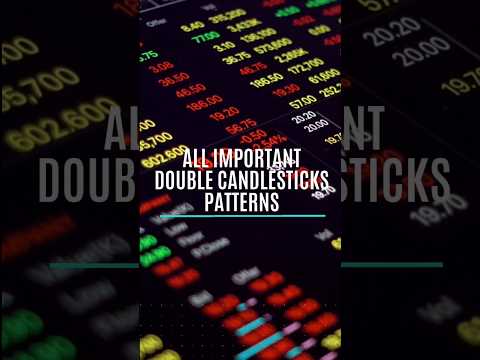 All Important Double Candlesticks Patterns #trading #candlestick #pattern #ytshorts  #stockmarket