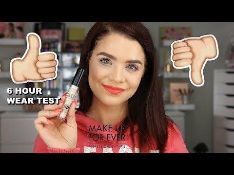 MakeupForever Self Setting Concealer Review & 6 Hour Wear Test