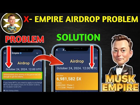 X empire token not received problem | X Empire token not received | X Empire Airdrop new update