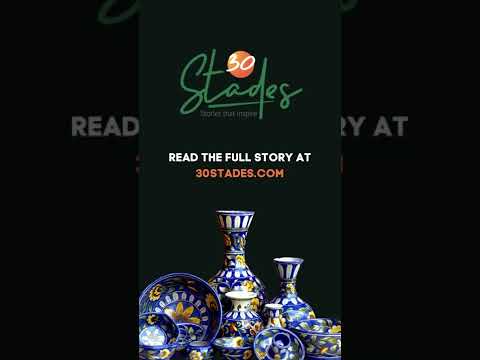 #BluePottery skills | Jaipur | 30Stades