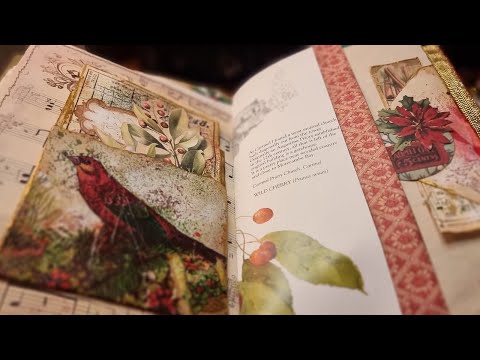 Hardback Christmas Journal - Filling It