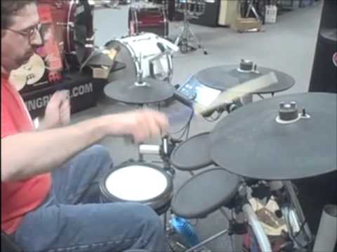 Yamaha DTX550K Demo