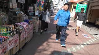 小田急線千歳船橋駅界隈能勢様子