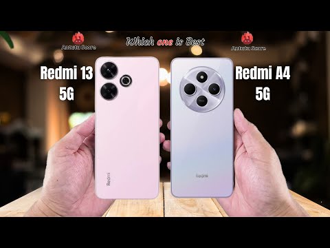 Redmi 13 5G vs Redmi A4 5G  Full comparison ⚡Which one is Best