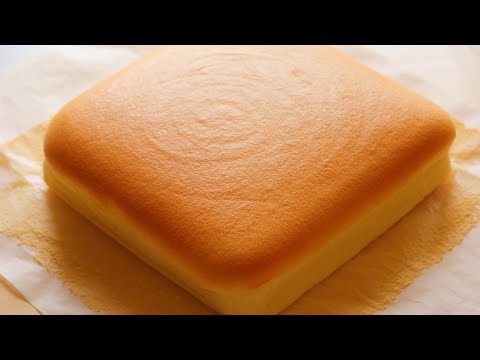 Castella Cake| 古早蛋糕，水浴法