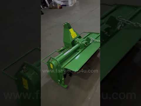 Tractor three point rotary tiller -light model for loosen soil