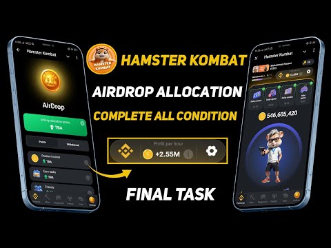 Hamster kombat update - Hamster combat new task - Hamster kombat airdrop - Hassan Crypto Official