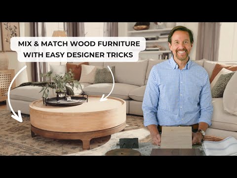 How to Mix and Match Wood Furniture