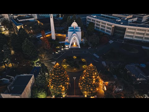 Bird's Eye View（Rikkyo University Niiza Campus）／立教大学ドローン映像（12月drone）