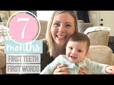 7 Month Old Baby Update | a BIG month for Development + Milestones