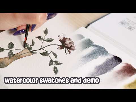 USING GRANULATED WATERCOLORS FOR THE FIRST TIME ✦ Paul Rubens Shi Yun Granulating Watercolors