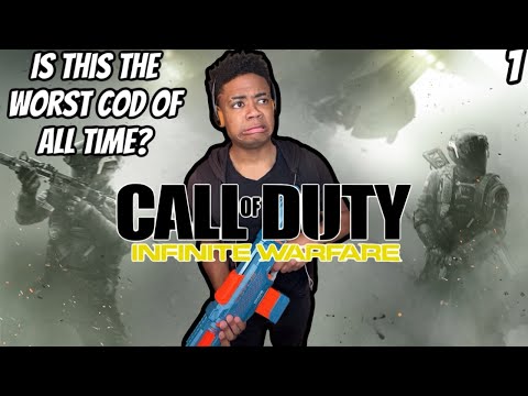 PLAYING "THE WORST" COD EVER MADE (COD INFINTE WARFARE) (stay longer than 5 min challenge)