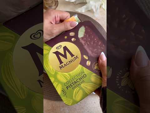 Magnum ice cream #shorts #youtubeshorts