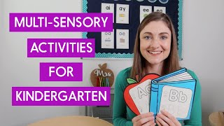 FREE Materials & Ideas: Multi-Sensory Activities for Kindergarten