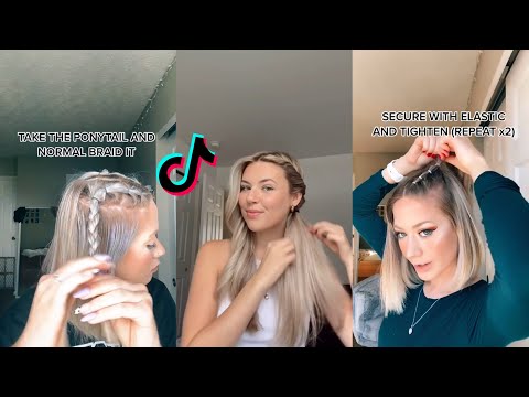 Top Hairstyle Tutorials on TikTok✨