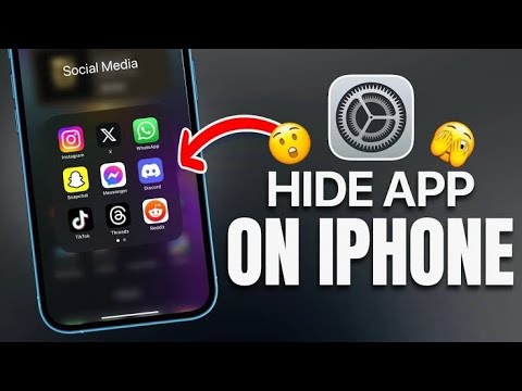 HIDE iPhone Apps from Prying Eyes in iOS 18 Easily!