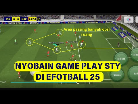 STRATEGI SHIN TAE YONG KITA COBA DI GAME EFOTBALL!! HASILNYA....