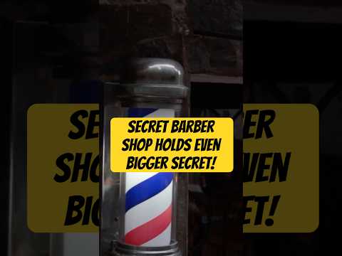 Secret Barber Shop Holds Even Bigger Secret!