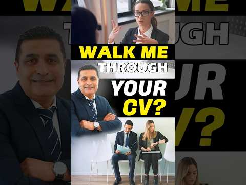 Walk me through your Resume | How to Answer this Tricky Questions | Best Way to Respond