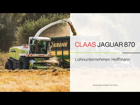 CLAAS JAGUAR 870 | Lohnunternehmen Hoffmann #claas #landwirtschaft #agriculturefarming #farming