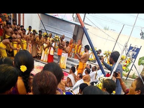 Live chakrasnam at srivari brahmotsavam 2023 | karimnagar bommakal #temple #pooja