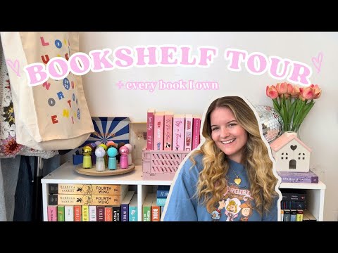 BOOKSHELF TOUR + every book I own!