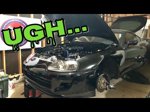 1000hp Supra Build | Part 9 | 99 Problems and my Supra is all of them