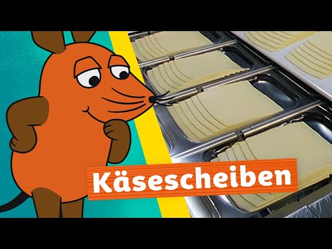 Wie werden Käsescheiben hergestellt? | Die Maus | WDR