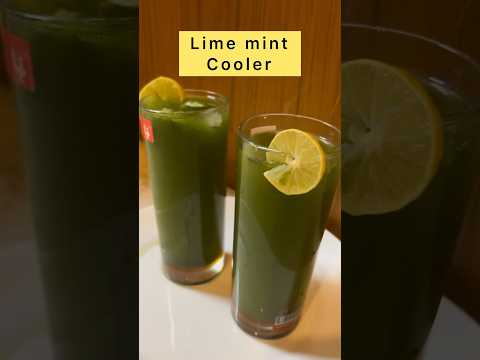 Quick lemon mint cooler recipe | झटपट नींबू पुदीना शरबत की रेसिपी | எலுமிச்சை புதினா குளோலர் #juice