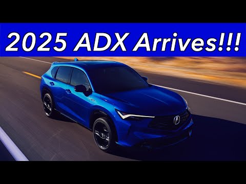 Check this New Compact SUV Out! It's the 2025 Acura ADX!