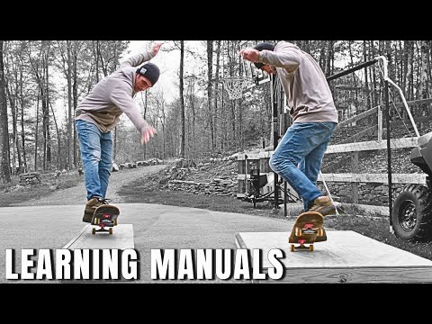 Skateboard Progression with Manuals & Nose Manuals