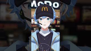 Welcome To McDonald's.... #shorts #vtuber #virtualyoutuber