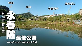 台北101附近也有濕地公園!? 新開幕～永春陂濕地公園, 順遊四獸山