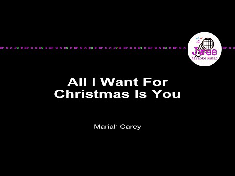 Mariah Carey 《All I Want For Christmas Is You》 Lyrics Karaoke Version Instrumental Music