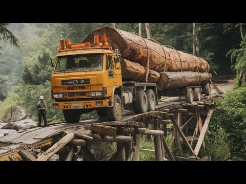 Skilled Drivers Tackle Extreme Heavy Hauls Conquering Massive Loads #37