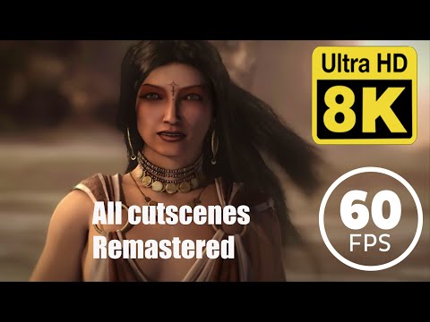 Prince of Persia: The Two Thrones All cutscenes 8k 60 FPS (Remastered with Neural Network AI)