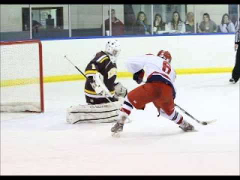 Saginaw Valley Hockey penalty shot goal - Datsyuk Dangle Sauce deke - SVSU 2011