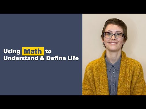 Alyssa Adams (UW-Madison): Using math to understand and define life